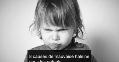 8 causes de mauvaise haleine chez les enfants