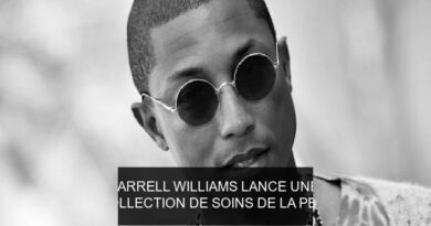 PHARRELL WILLIAMS LANCE UNE COLLECTION DE SOINS DE LA PEAU